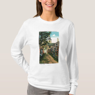 Stone Alley View of South Tower and Town Clock T-Shirt