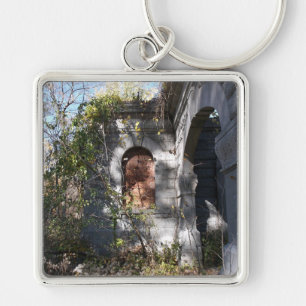 Stone and Brick Key Ring