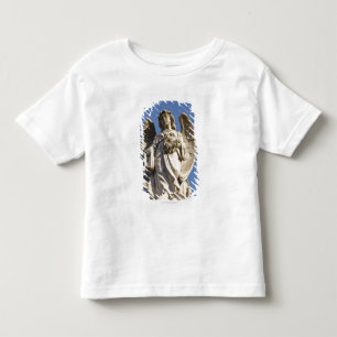 Stone Angel Looking Down Statue in Buenos Aires Toddler T-Shirt