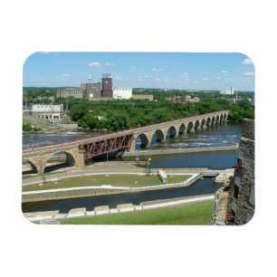 Stone Arch Bridge Magnet