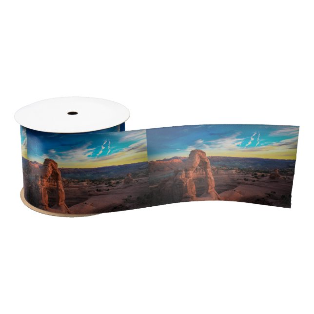 Stone arch satin ribbon (Spool)