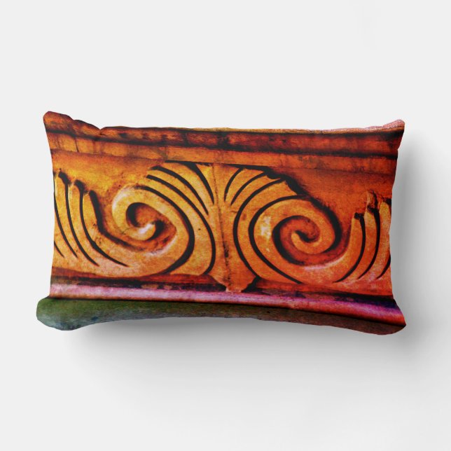 Stone Art Lumbar Cushion (Front)