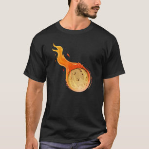 Stone Asteroid Belt Meteorite Flying Space Rock As T-Shirt