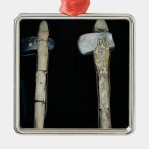 Stone Axes, prehistoric Metal Tree Decoration