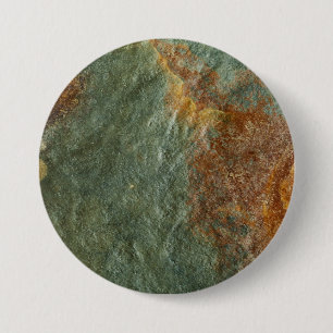 Stone Background - Slate Rock Customised Template 7.5 Cm Round Badge
