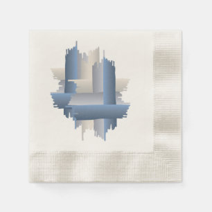 stone brick city napkin