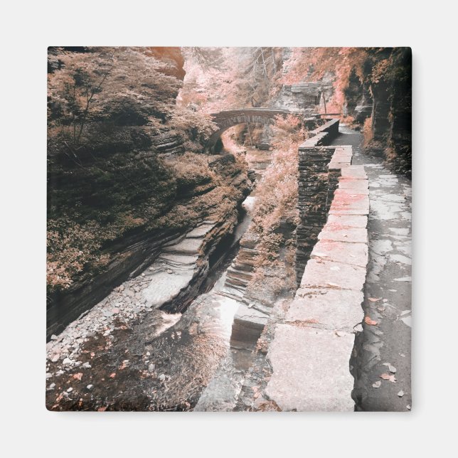 stone bridge dreamscape magnet (Front)