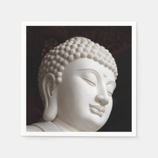 Stone Buddha Head Napkin
