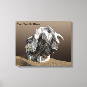 Stone Bull - Ma'alot Canvas Print
