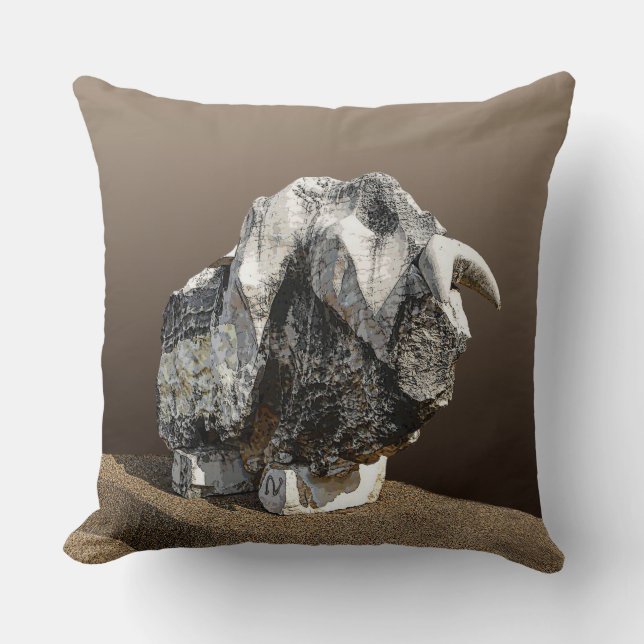 Stone Bull - Ma'alot Cushion (Front)