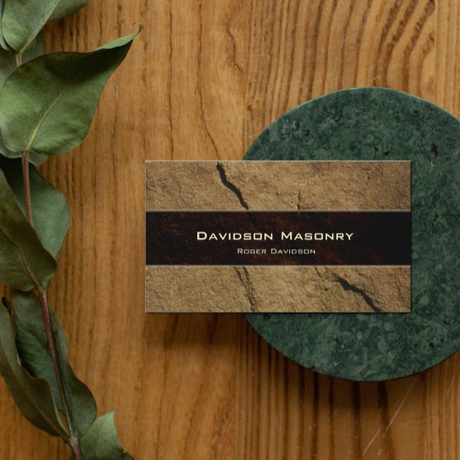 Stone Business Card (Creator Uploaded)