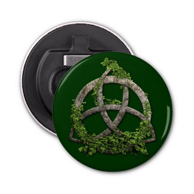 Stone Celtic Trinity Knot Bottle Opener (Front)