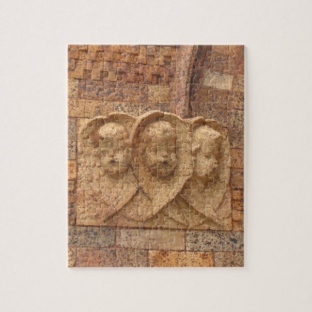 Stone Citizens three granite infants Jigsaw Puzzle (Vertical)
