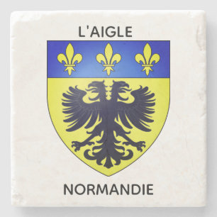 Stone coaster - Coat of Arms of The Eagle