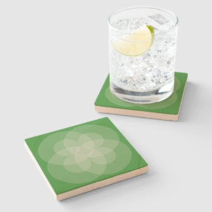 Stone Coaster - Intersecting Circles