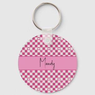Stone Coaster Key Ring