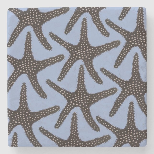 Stone Coaster - Sea Star Serenity (Front)