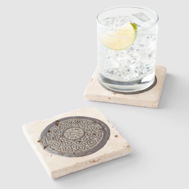 Stone Coaster - Telephone Access Cover (Side)
