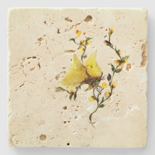 Stone coaster travertine