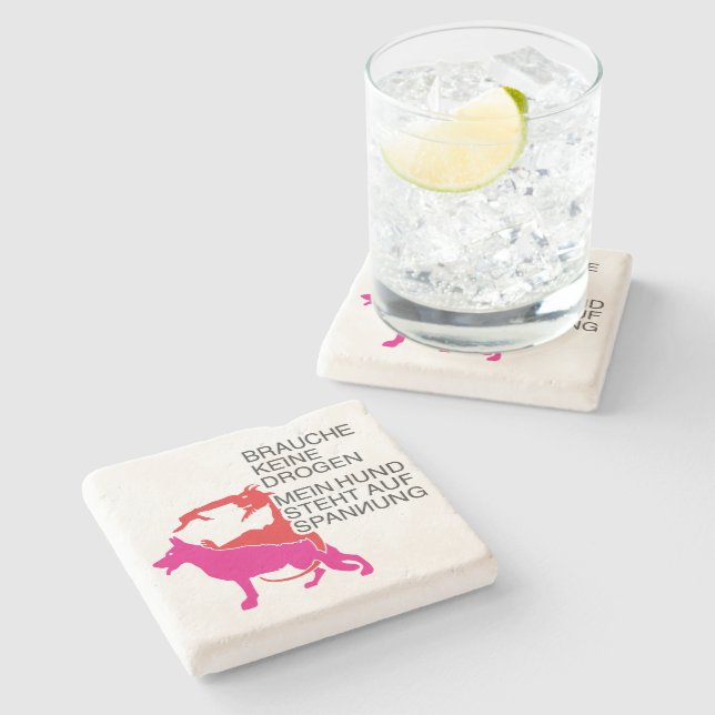 Stone Coaster with square images (Side)