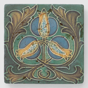 Stone Coasters Marble Art Nouveau