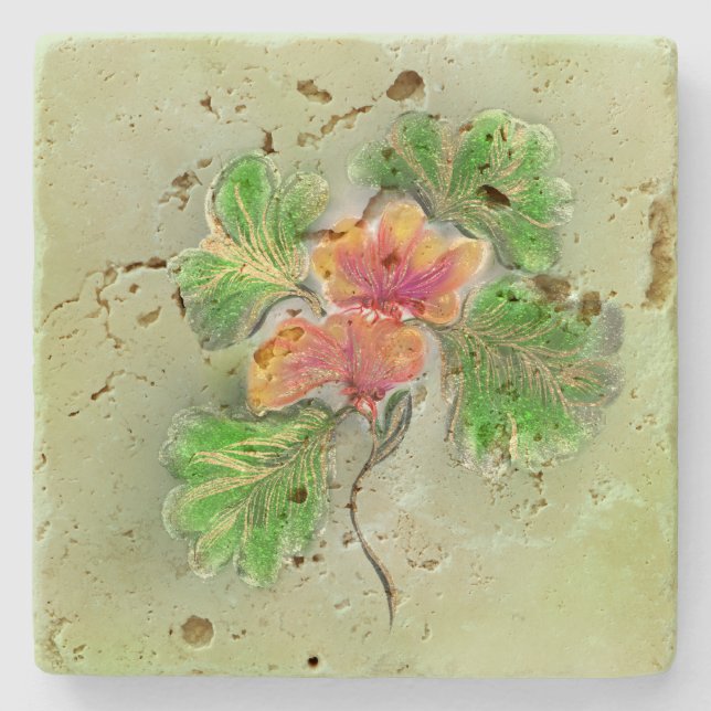 Stone coasters travertine  (Front)