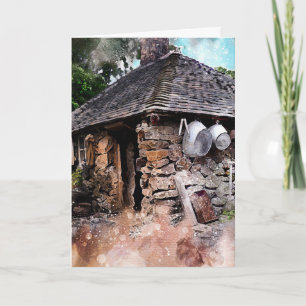STONE COTTAGE Greeting Cards, Blank Inside Card