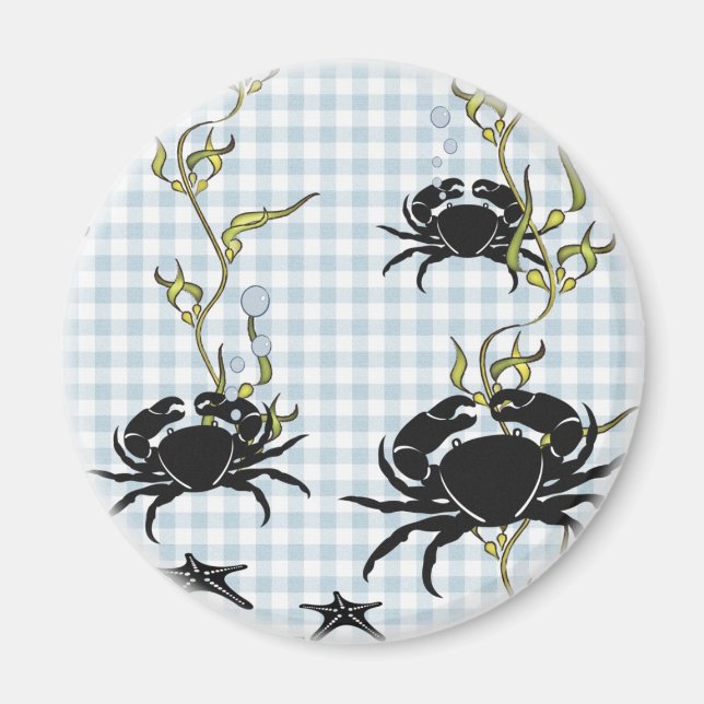 Stone Crab 2.25" Magnet (Front)