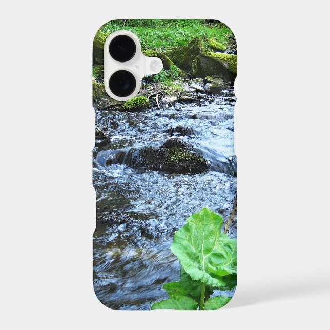 stone creek valley iPhone case (Back)