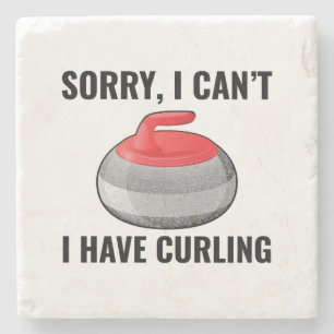 Stone Curling Winter Ice Sport Curler Coaster