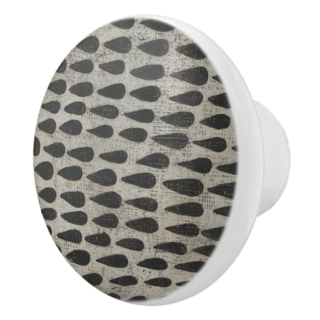 Stone - Drops Ceramic Knob (Right)