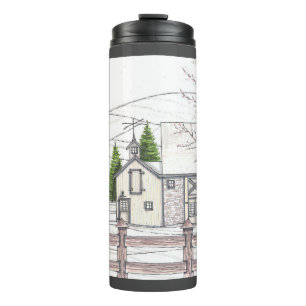 Stone Farm Dark Gray Thermal Tumbler