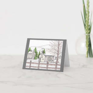 Stone Farm Grey Note Card