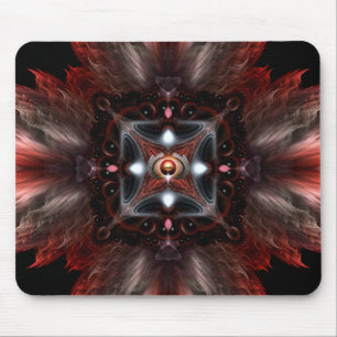 Stone Fire Flare Mouse Pad