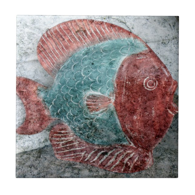 Stone Fish Tile (Front)