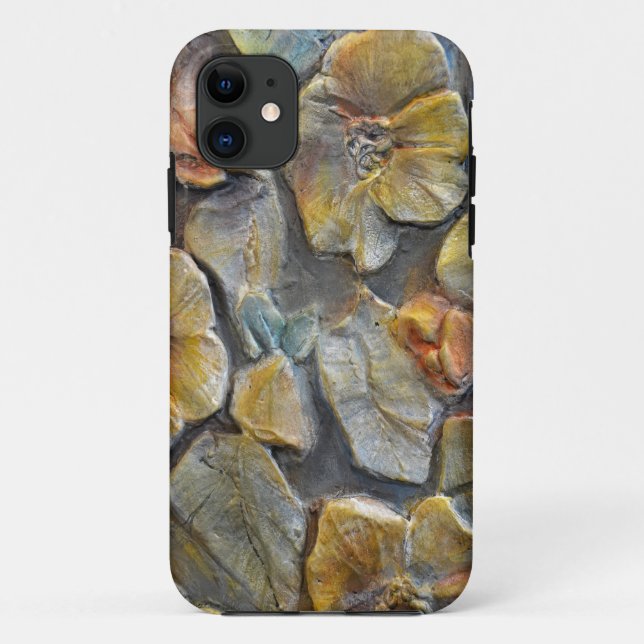 Stone Flowers Case-Mate iPhone Case (Back)