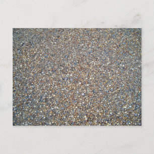 Stone Gravel Texture Postcard