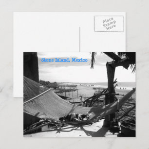 Stone Island Hammock Postcard