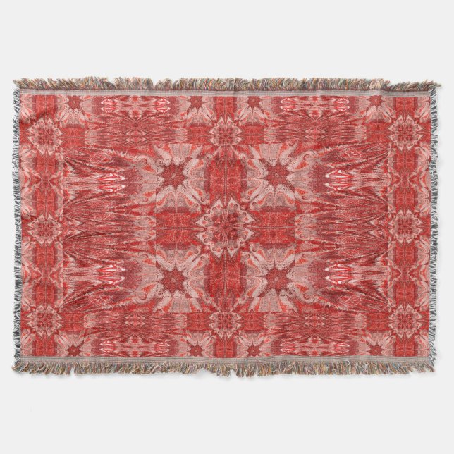 Stone Light Flower 14 Throw Blanket (Front)