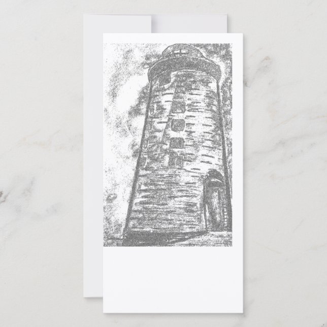 Stone Lighthouse photocard (Front)