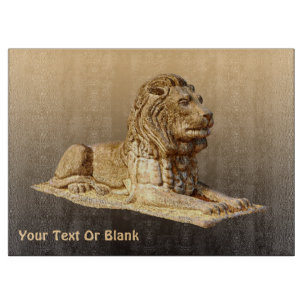Stone Lion Cutting Board