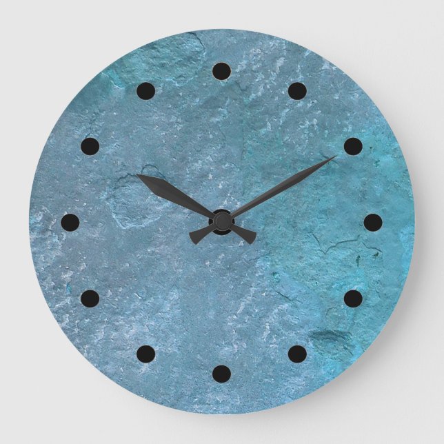 Stone Look Kitchen Wall Clocks (Front)