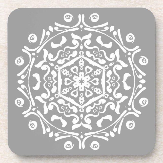 Stone Mandala Coaster (Front)