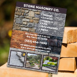 Stone Masonry Business<br><div class="desc">Elevate Your Stone Masonry Business with Premium Business Cards! Impress potential clients and industry peers alike with our high-quality, custom business cards designed specifically for stone masonry companies. These cards combine elegance and professionalism to make a powerful first impression and set you apart in the competitive world of stone masonry....</div>
