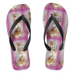 stone mermaid pink jandals