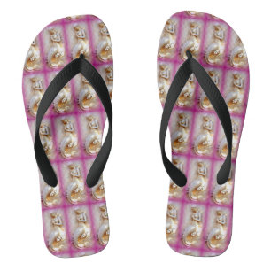 stone mermaids pink jandals