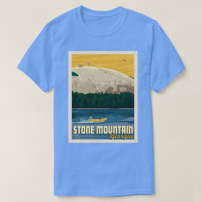Stone Mountain Georgia TShirt (Design Front)