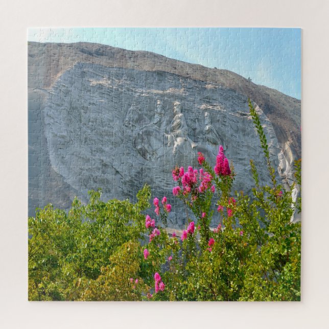 Stone Mountain Memorial Georgia Jigsaw Puzzle (Vertical)