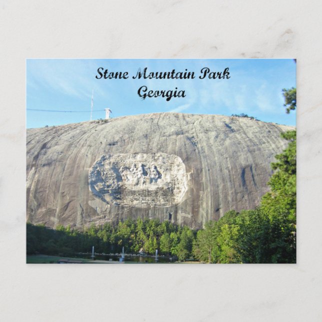 Stone Mountain Park, Georgia Postcard (Front)