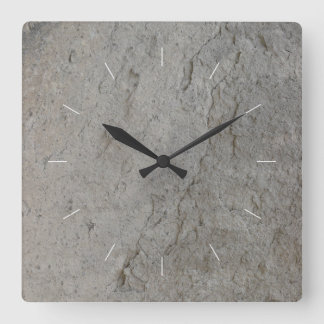 STONE | natural image Square Wall Clock